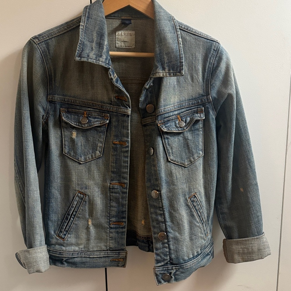 J. Crew Women's Light Blue Jean Jacket